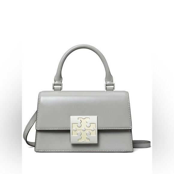 Tory Burch Gray Crossbody Bag - Picture 1 of 6
